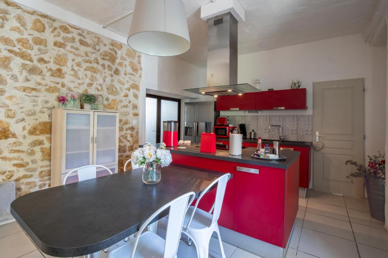 Portail Du Ventoux Central Luxe Jardin Linge Fourni Malaucène Eksteriør bilde